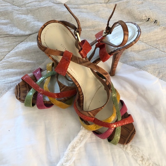 Nine West Shoes - Nine West Open Toe Pumps